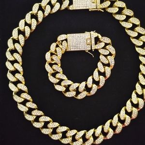 Iced Miami Cuban Link Set 20mm